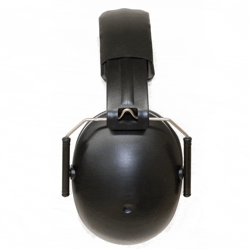 Banz Hear No Blare Kidz 3+ Earmuffs - Onyx Black