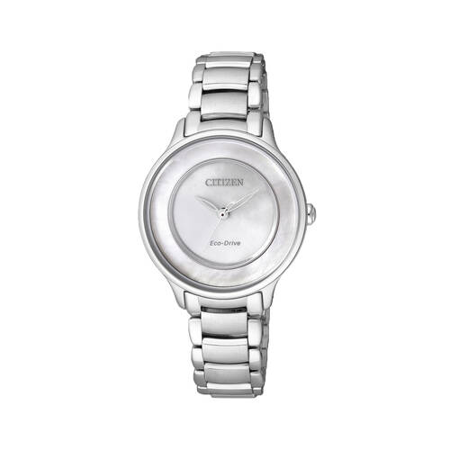 citizen eco drive women's watch silver
