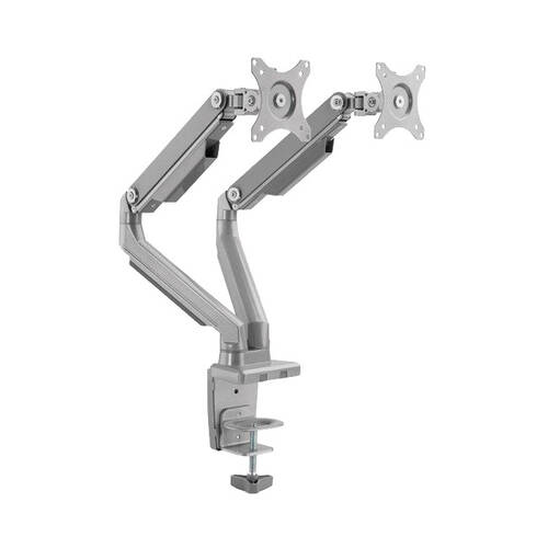 17"-32" MONITOR DOUBLE ARM MECHANICAL SPRING