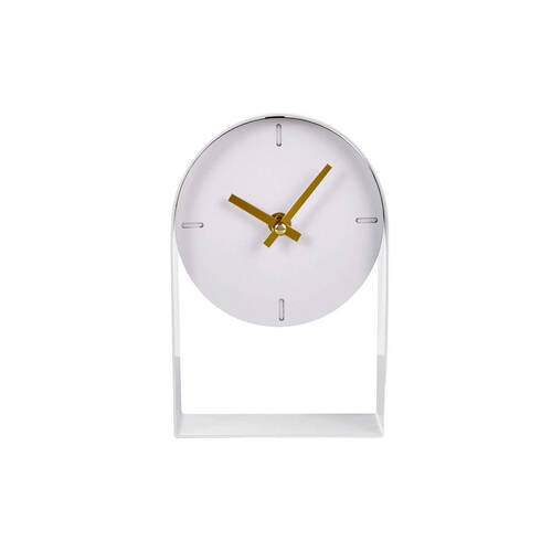 Emporium Eaglin Quartz Table Clock Home Decor 20cm White