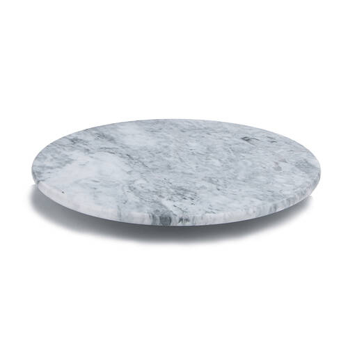 NF Living Lazy Serving Susan Platter Tray 29.5x29.5cm Marbled Natural Marble