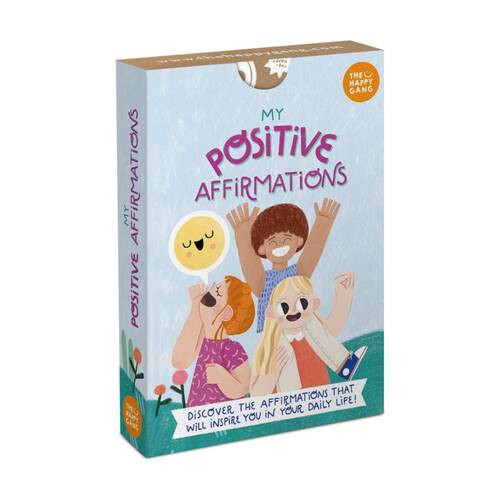 30pc The Happy Gang My Positive Affirmations Kids Educational Flashcards 8Y+