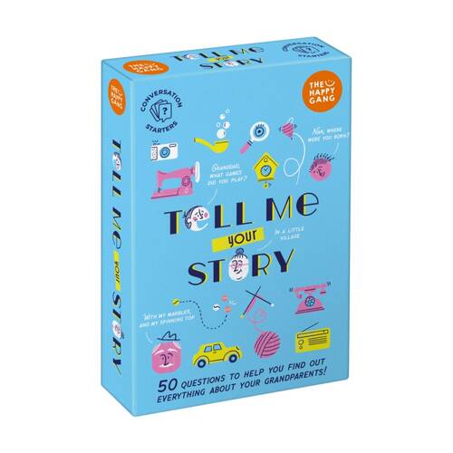 50pc The Happy Gang Card Game Tell Me Your Story Family Conversation 6Y+