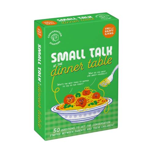 50pc The Happy Gang Small Talk At Dinner Table Conversation Card Game 8Y+