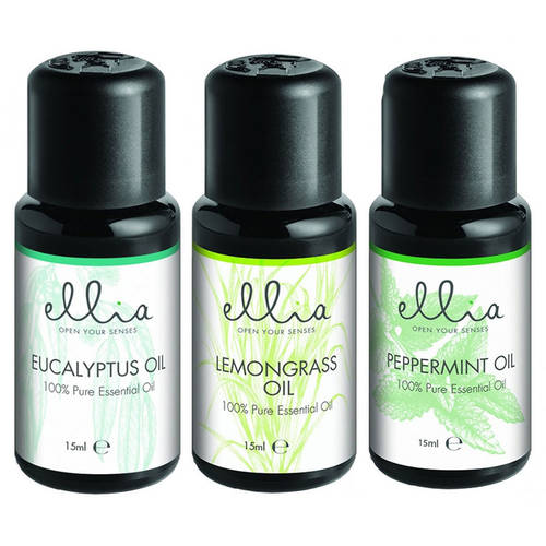 Homedics Ellia Peppermint/Lemongrass/Eucalyptus Essential Oil