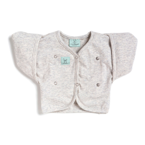 Ergopouch Baby Butterfly Cardi Tog 0.2 Size 0-3 Months Oatmeal Marle