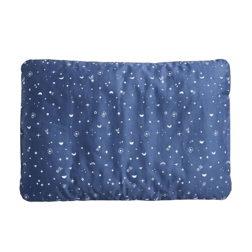Ergopouch Organic Cotton Toddler Pillow & Case 30 x 44 x 3cm Night Sky
