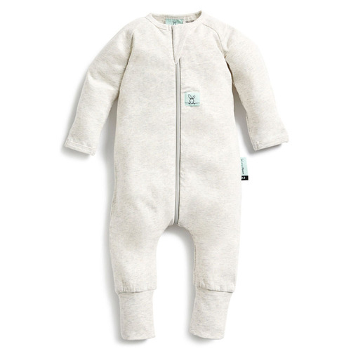 Ergo Pouch Layers Long Sleeve : OC TOG: 0.2 Size: 0-3 Months - Grey Marle