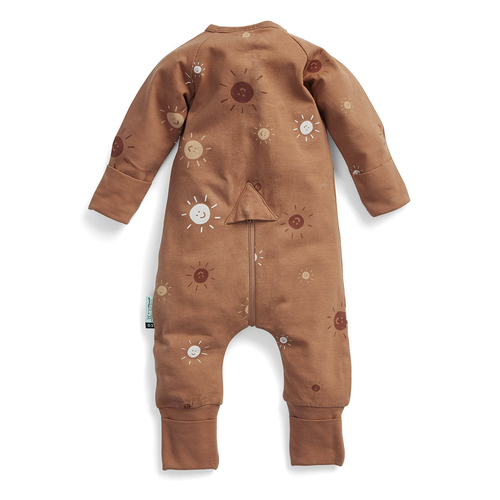 Ergopouch Baby Layers Long Sleeve  Tog 0.2 Size 6-12 Months Sunny