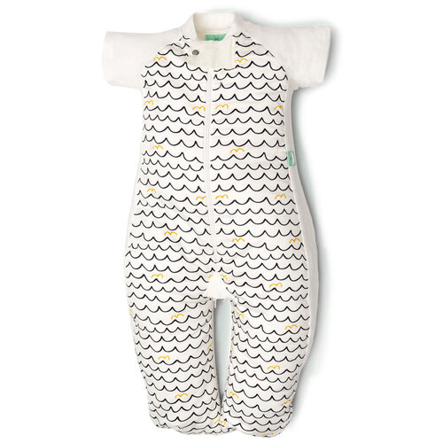 Ergo Pouch Sleep Suit Bag: 2 -12 Months - 1.0 TOG - Waves