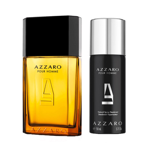 2pc Azzaro Pour Homme Azzaro Coffret 100ml EDT Fragrance w/ 150ml Natural Spray