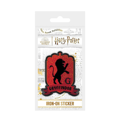 Wizarding World Themed Harry Potter Gryffindor Iron-On Patch