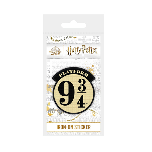 Wizarding World Harry Potter  Themed Platform 9 3/4 Iron-On Patch