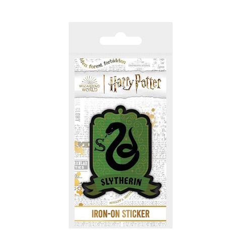 Wizarding World Harry Potter Character Themed Slytherin Iron-On Patch