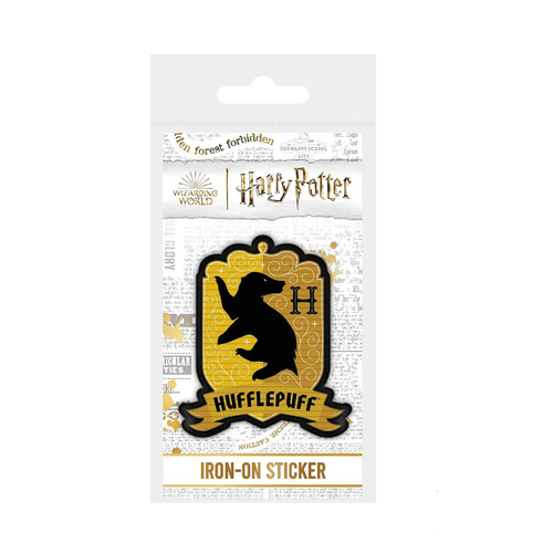 Wizarding World Harry Potter Hufflepuff Crest Iron-On Patch