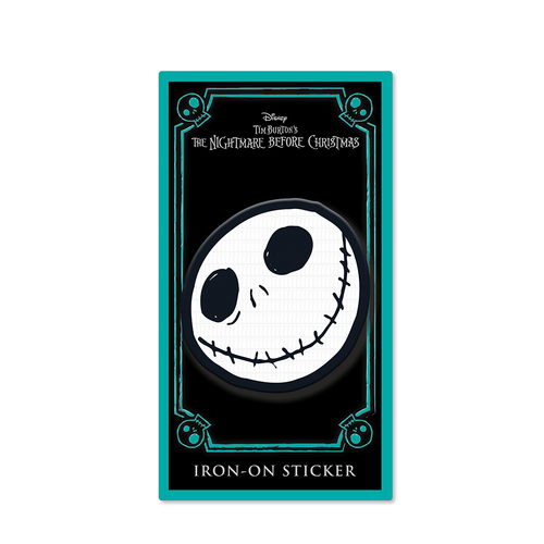Disney The Nightmare Before Christmas Jack Character Themed Iron-On Patch