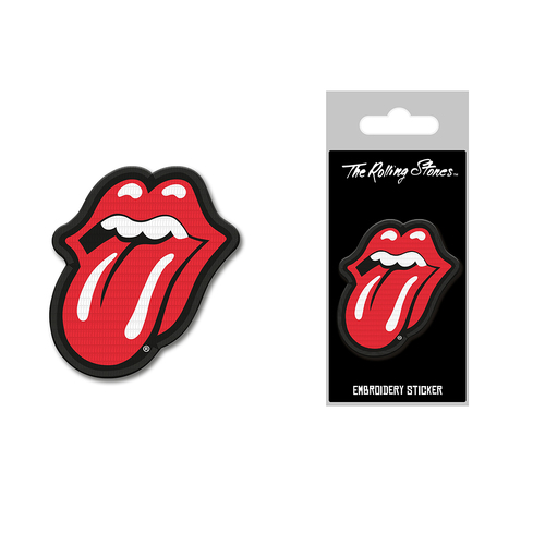 Music The Rolling Stones Music Group  Tongue Embroidery Iron-On Patch