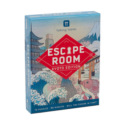 Talking Tables Mini Escape Room Game Kyoto Edition Mystery Challenge Puzzle