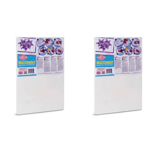 2x 2pc Essdee Mastercut Stamp Carving and Printmaking Block 4x200x300mm