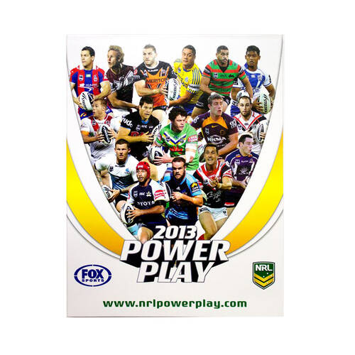 Tla Merchandise Rugby League 2013 Power Play Album w/ 2x Cards Set