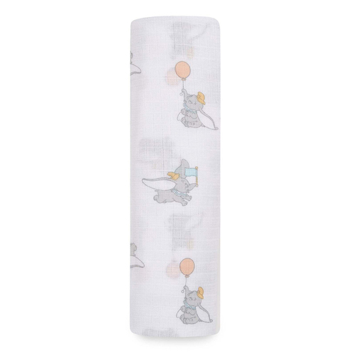 Aden Anais Essentials Disney Dumbo 112cm Single Baby Swaddle
