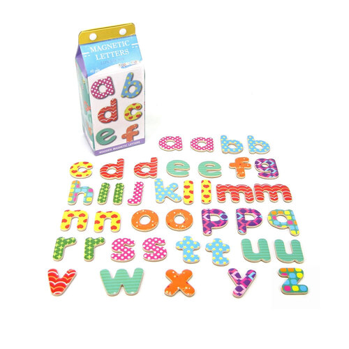 Kaper Kidz Milk Carton Wooden Magnetic Letters
