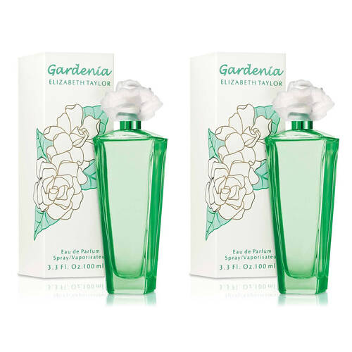 2PK Elizabeth Taylor Gardenia EDP Eau de Parfum Spray For Women 100ml
