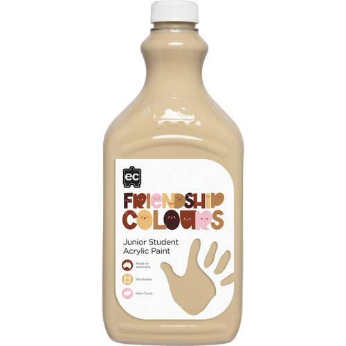 Educational Colours Friendship Skin Tone Colour Acrylic Paint 2L Olive