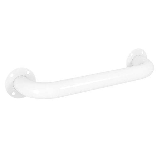 Evekare Exposed Flange Grab Rail 300mm x 32mm White