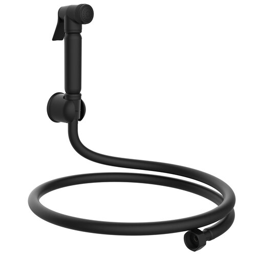Evekare 1.2m Brass Bidet Spray Hose Matte Black
