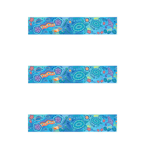 3x 12pc Learning Can Be Fun Ocean Country Border Pack 90cm x 7.5cm