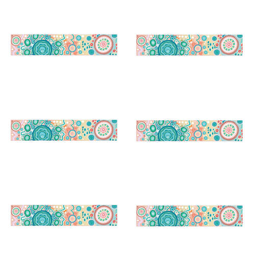 6x 12pc Learning Can Be Fun Sacred Country Border Pack 90cm x 7.5cm