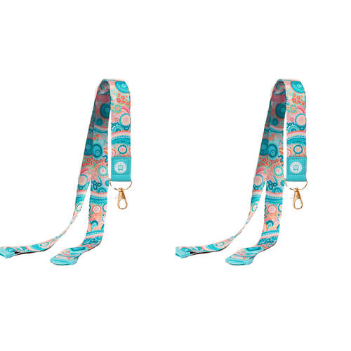 2PK Learning Can Be Fun Sacred Country Teacher ID/Keys Lanyard 42cm