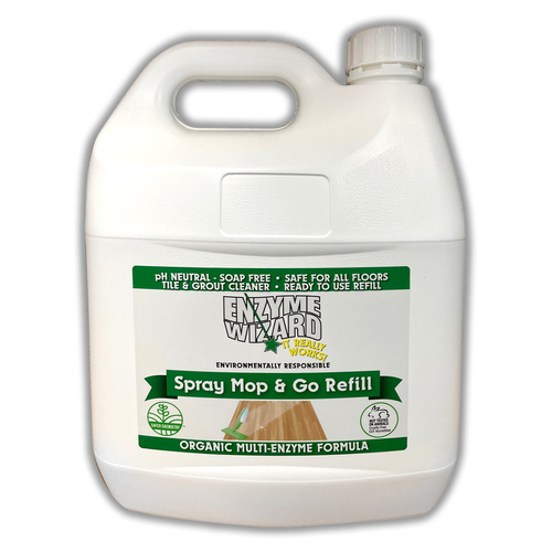 Enzyme Wizard Spray Mop & Go Refill 4L