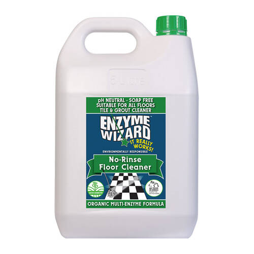 Enzyme Wizard No Rinse PH Neutral Bathroom Floor Cleaner 5L
