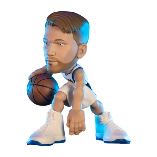 NBA Basketball Luka Doncic Dallas Mavericks White Jersey Minis Figure Toy 6in