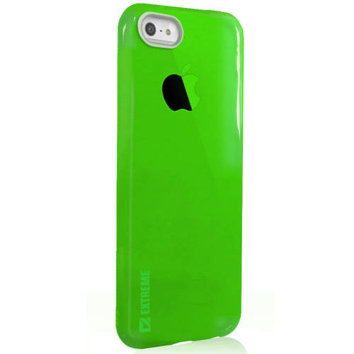 Slim Green Transparent Flexible Shock Resistant Cover Case For IPhone 6 Plus & 6S + 5.5"