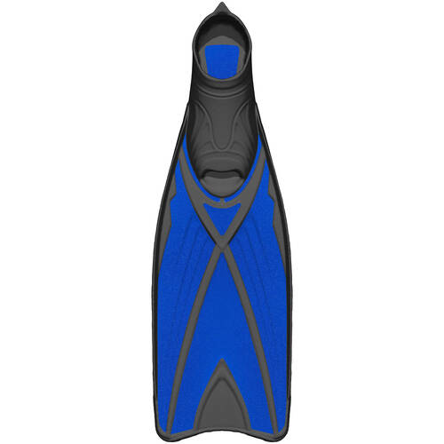 Mirage Unisex Fathom Diving & Snorkelling Dive Fins Large Blue