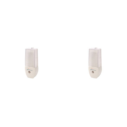 2x 3pc Dreambaby Led Auto Sensor Home/Bedroom Night Light - White