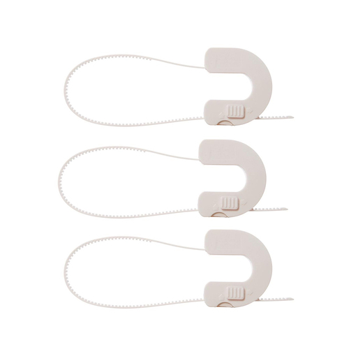 3PK Dreambaby Baby Safety Flexible Loop Lock For Cabinet Doors