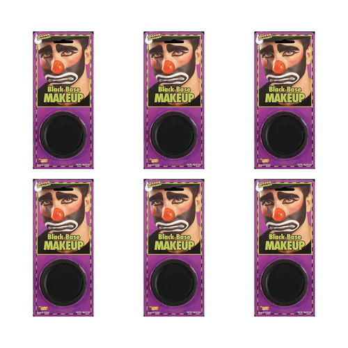 6PK Grease Black Makeup Effects Halloween Cosplay Accessory