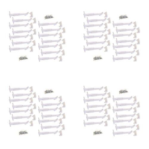 4x 14pc Dreambaby Durable Safety Catches Child Cabinet/Drawer Locks