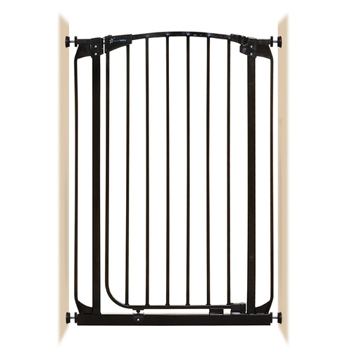 Dreambaby Chelsea Xtra-Tall Auto Close Security Gate Black