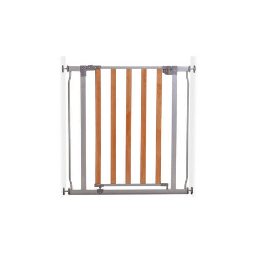 Dreambaby Cosmopolitan Wooden Child/Pet Security Gate 76cm - Brown