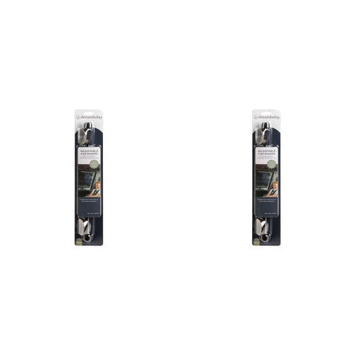 2PK Dreambaby Adjustable Car Window Shade Rollup - White