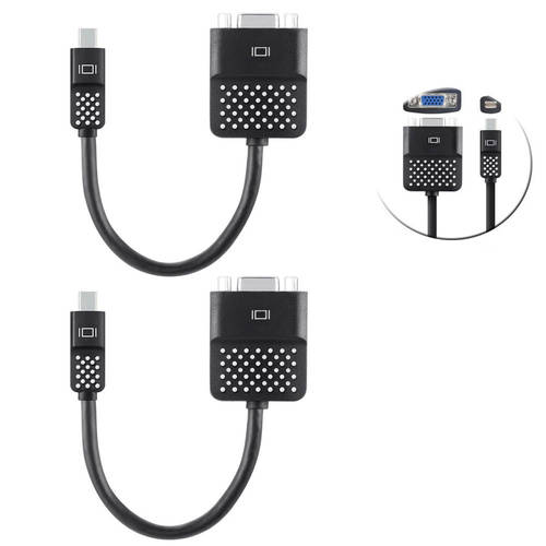 2PK Belkin Mini Display Port to VGA Adapter