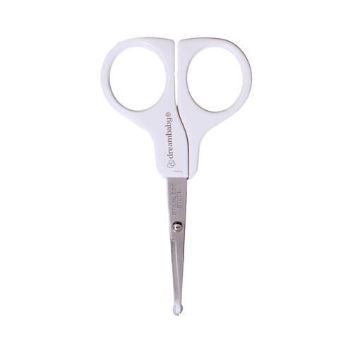 Dreambaby Baby Safety Scissors Trimmer Grooming - White