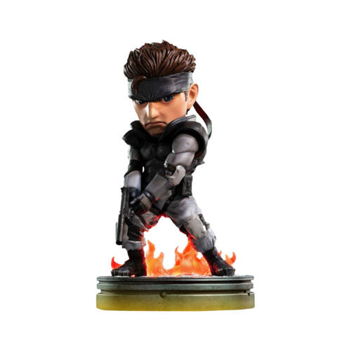Metal Gear Solid Solid Snake 8" PVC Statue Action Figure