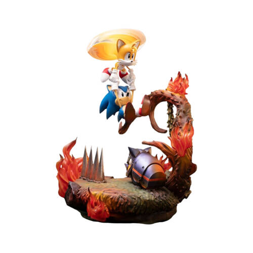Sonic the Hedgehog - Sonic & Tails Statue Action Figure Toy