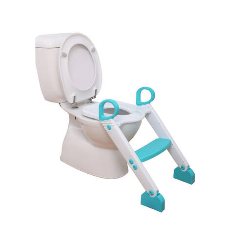 Dreambaby Step-Up Toilet Bathroom Topper 39x64cm - Aqua